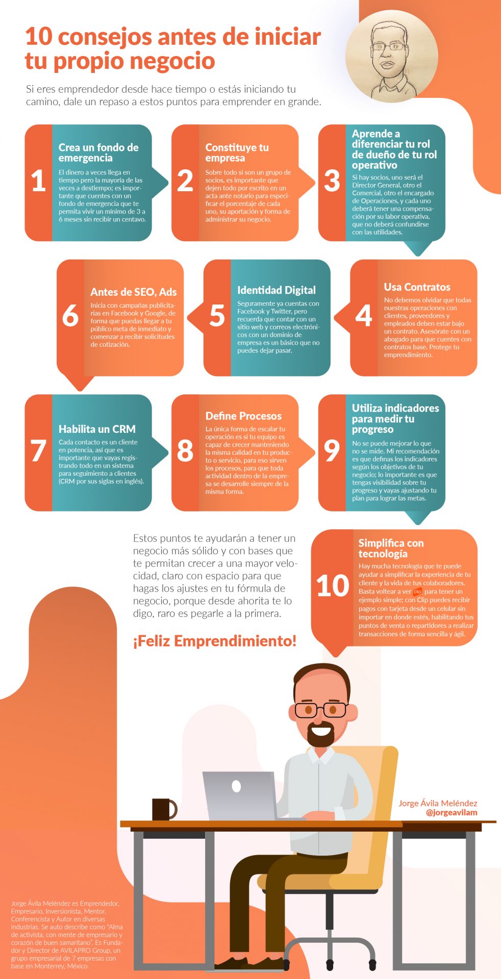 10 consejos antes de emprender tu negocio - tresensocial